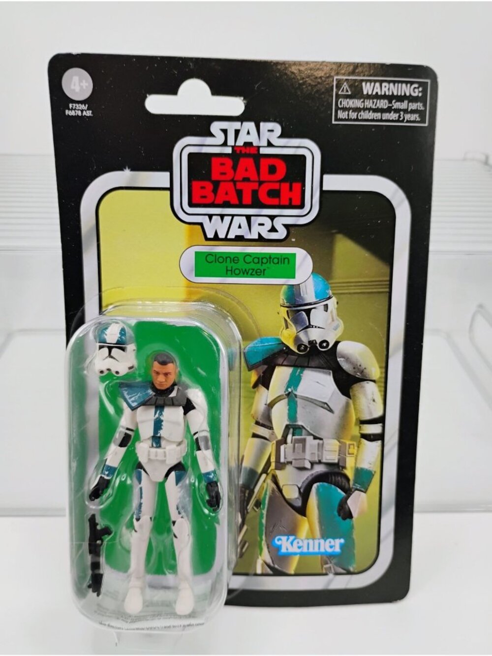 Star Wars Clone Captain Howzer 3.75" Action Figure Kenner